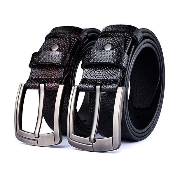 VINTAGE COWHIDE BELT 