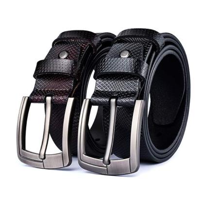 VINTAGE COWHIDE BELT 