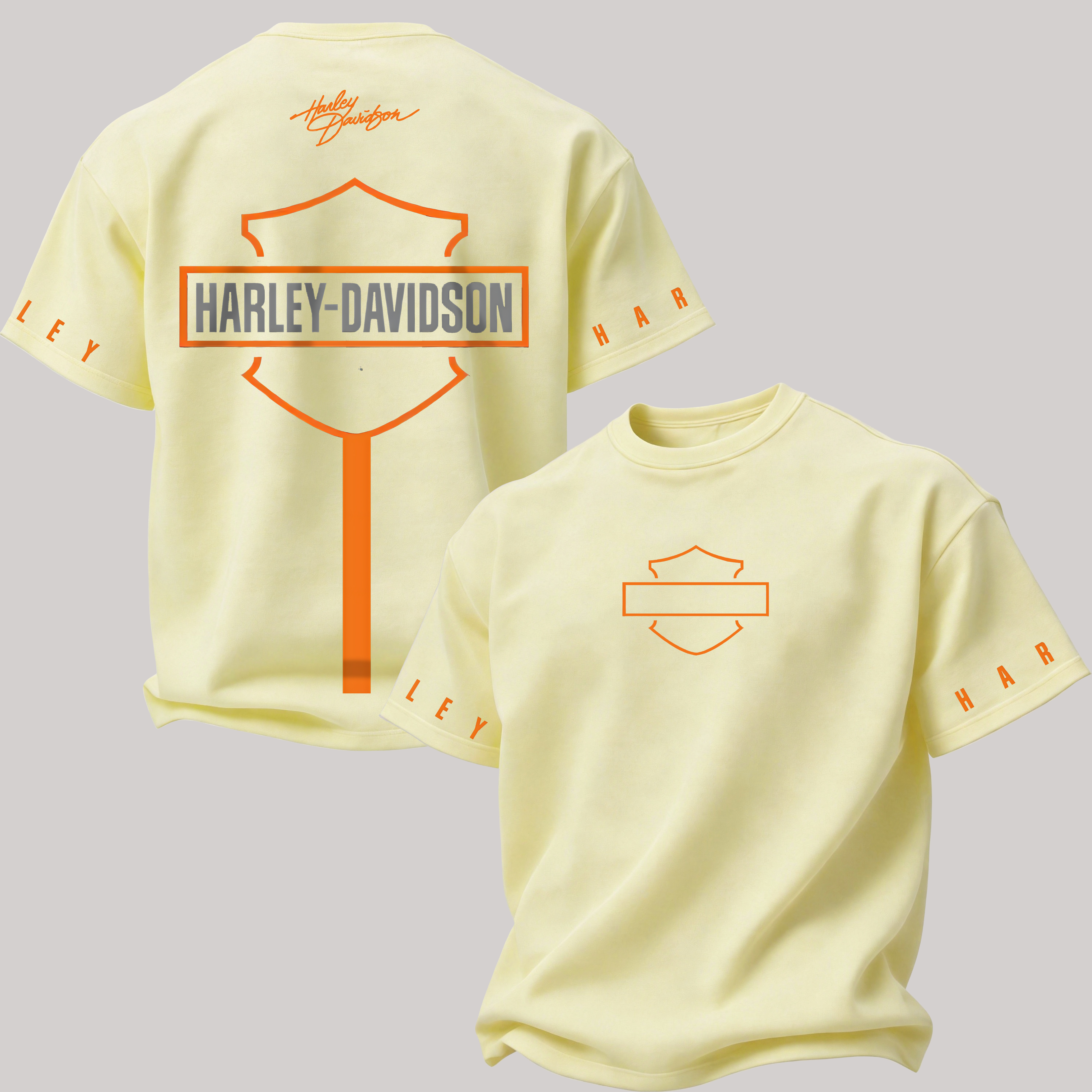  Motorcycles Printed Oversized Unisex T-shirt