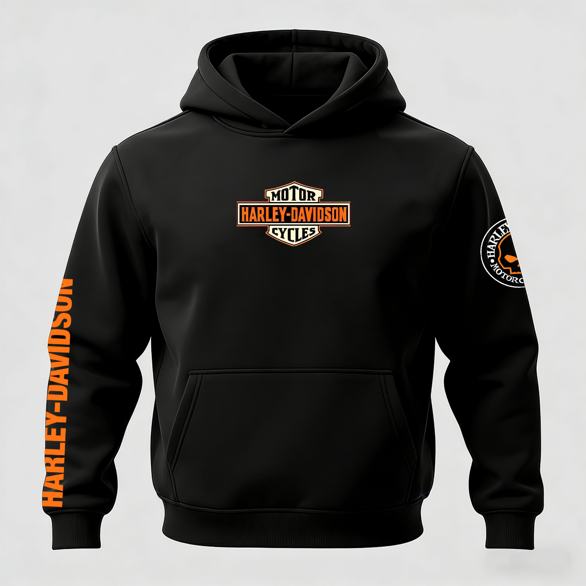  Motorcycles Printed Fleece-lined Unisex Hoodie