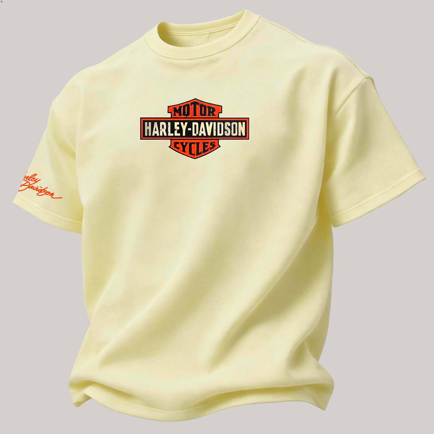  Motorcycles Printed Oversized Unisex T-shirt