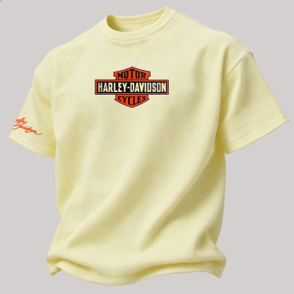  Motorcycles Printed Oversized Unisex T-shirt