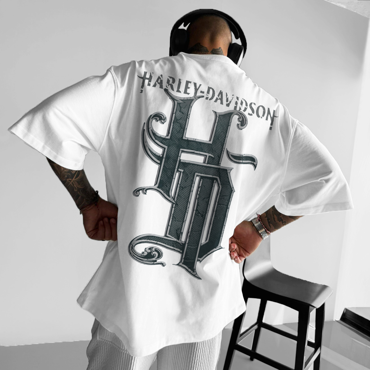  Printed Oversized Unisex T-shirt