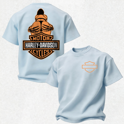  Motorcycles Printed Oversized Unisex T-shirt