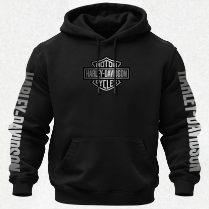  Motorcycles Printed Fleece-lined Unisex Hoodie