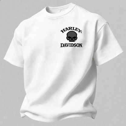  Motorcycles Printed Oversized Unisex T-shirt