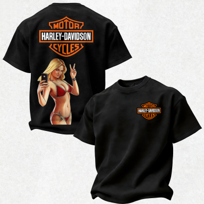  Motorcycles Printed Oversized Unisex T-shirt