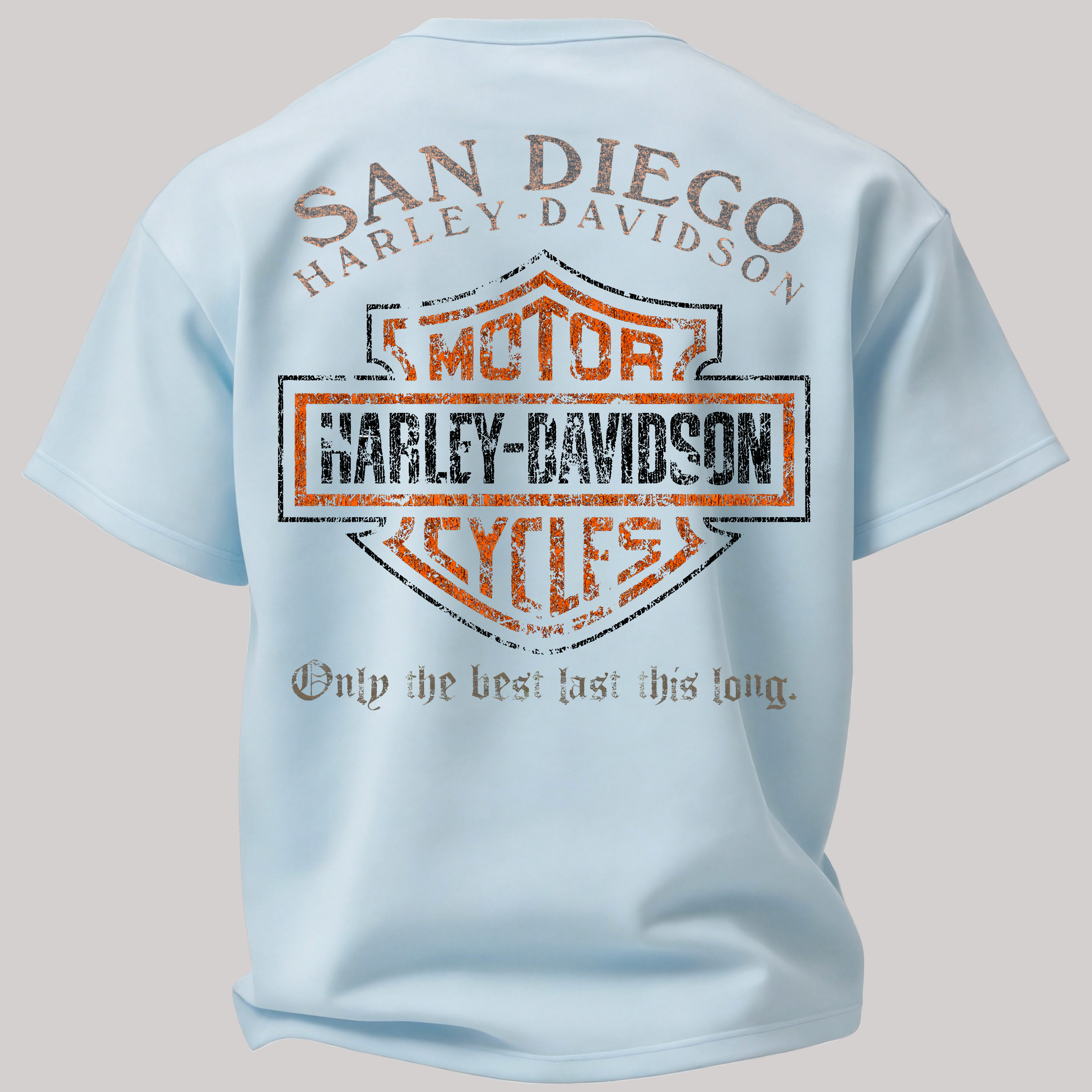  Motorcycles Printed Oversized Unisex T-shirt