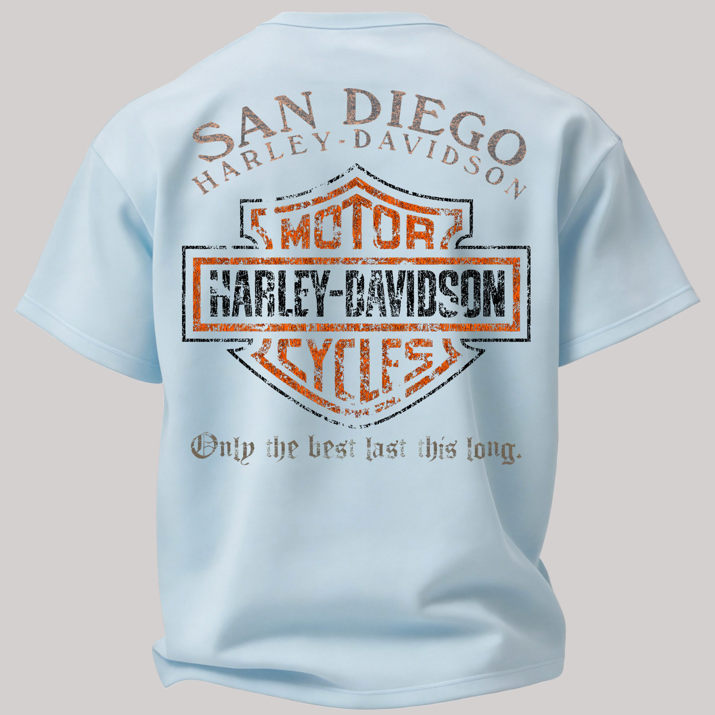  Motorcycles Printed Oversized Unisex T-shirt