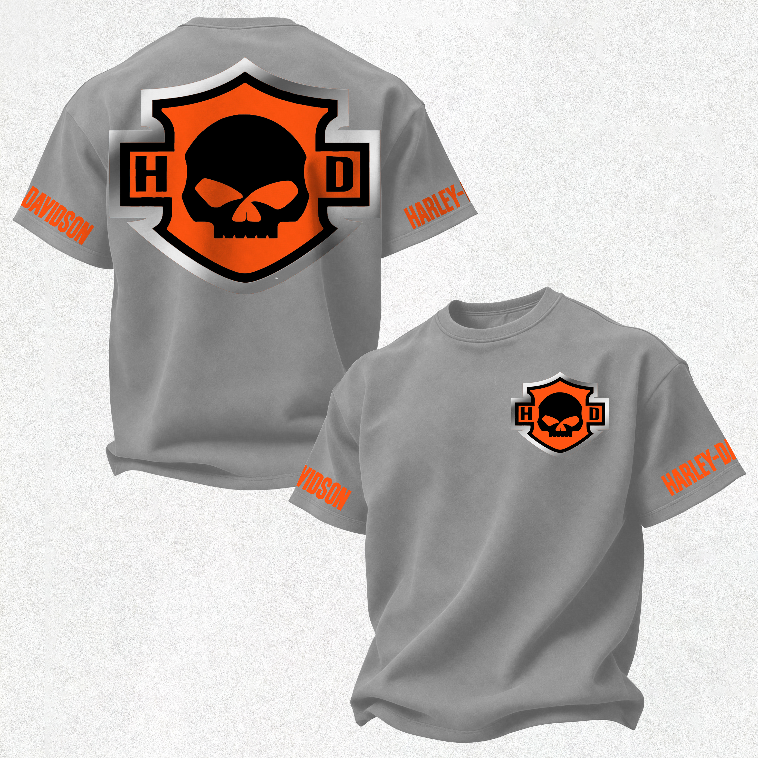  Printed Oversized Unisex T-shirt