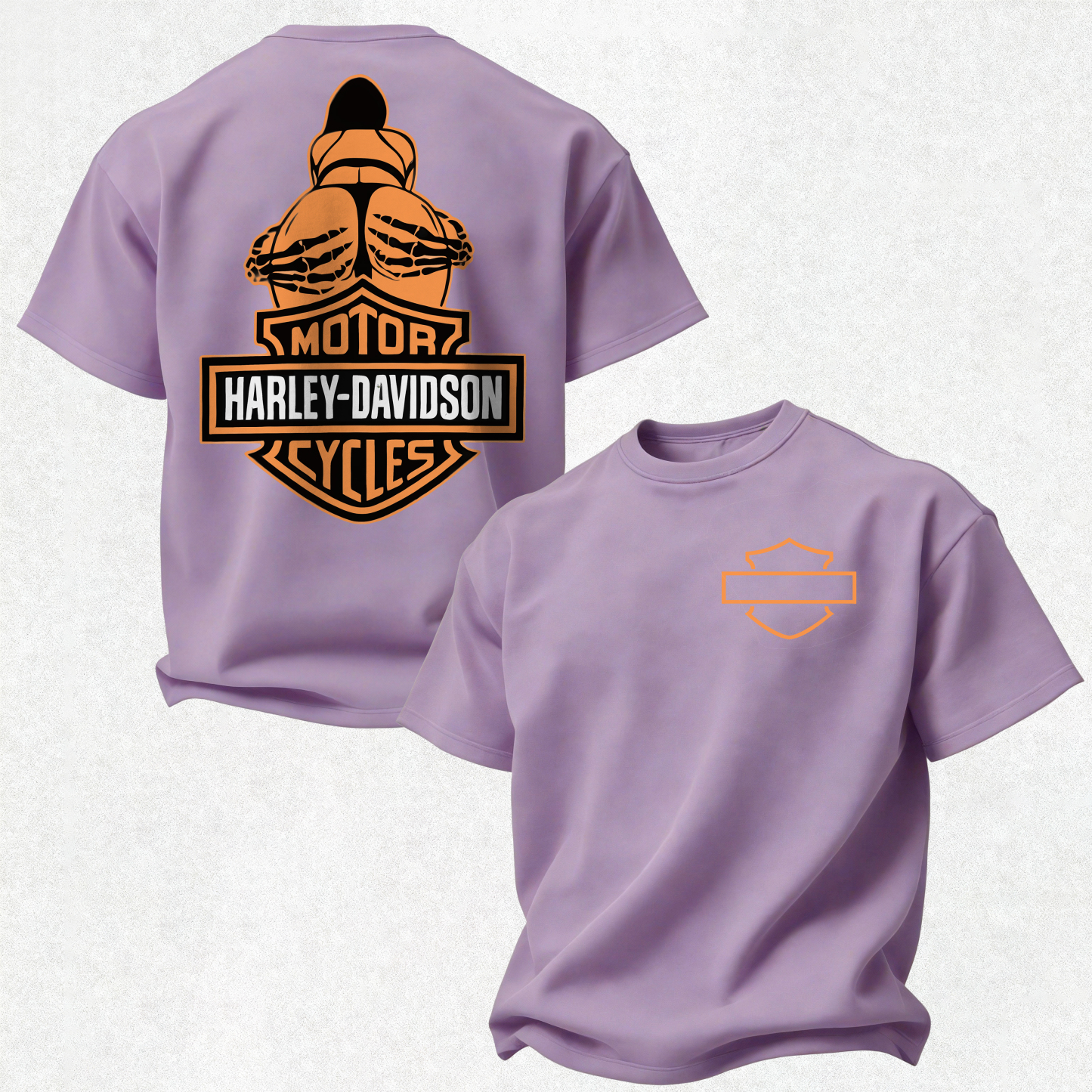  Motorcycles Printed Oversized Unisex T-shirt