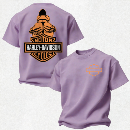  Motorcycles Printed Oversized Unisex T-shirt