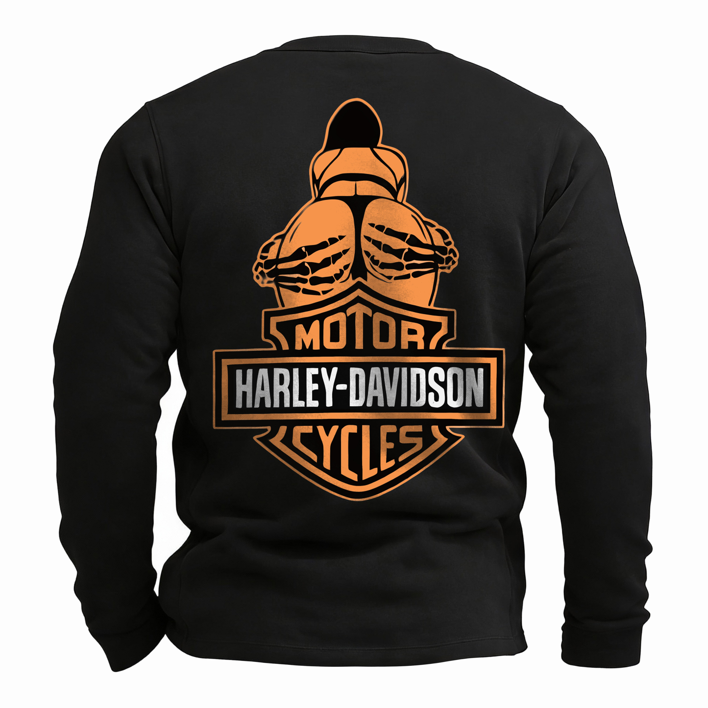  Motorcycles Printed Long Sleeves Men's T-shirt