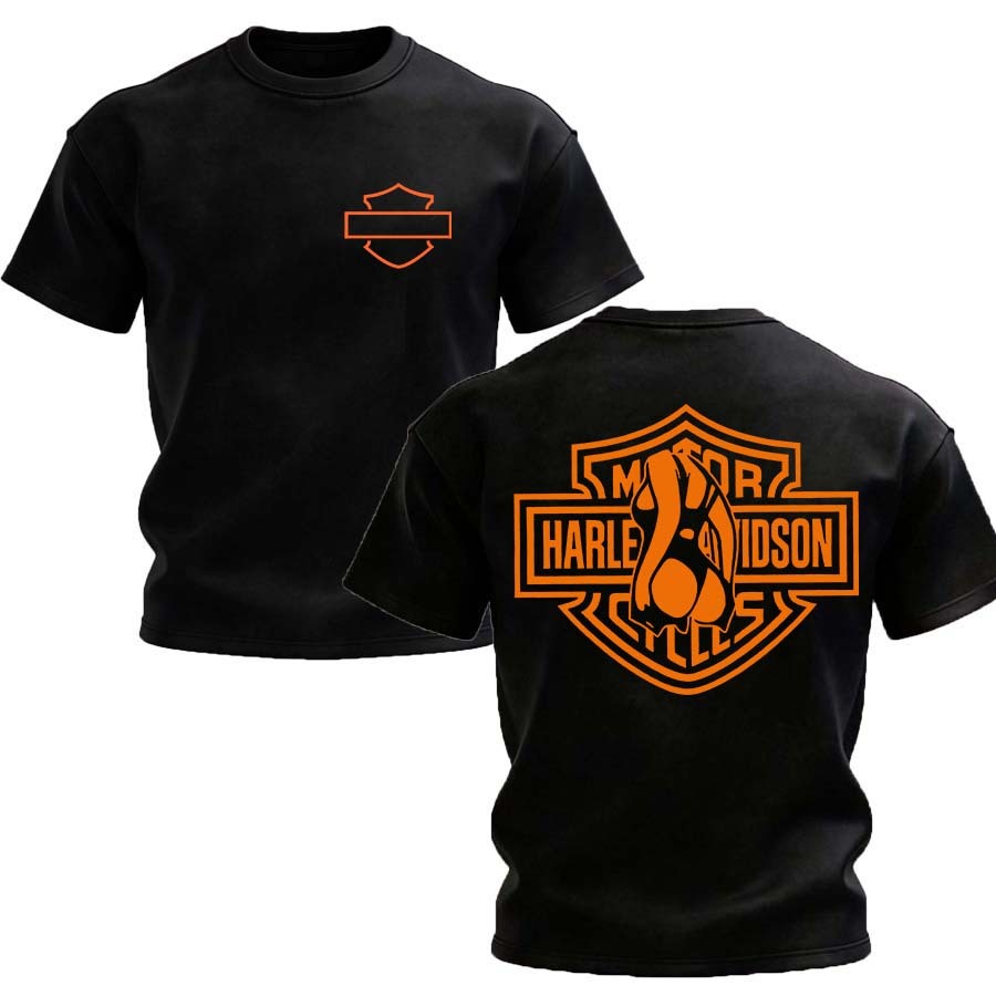 Harley-Davidson Motorcycles Printed Unisex Oversized T-shirt