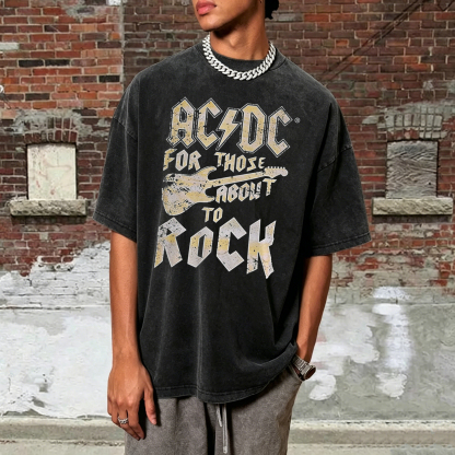 FTATR GUITAR - Washed T Shirt