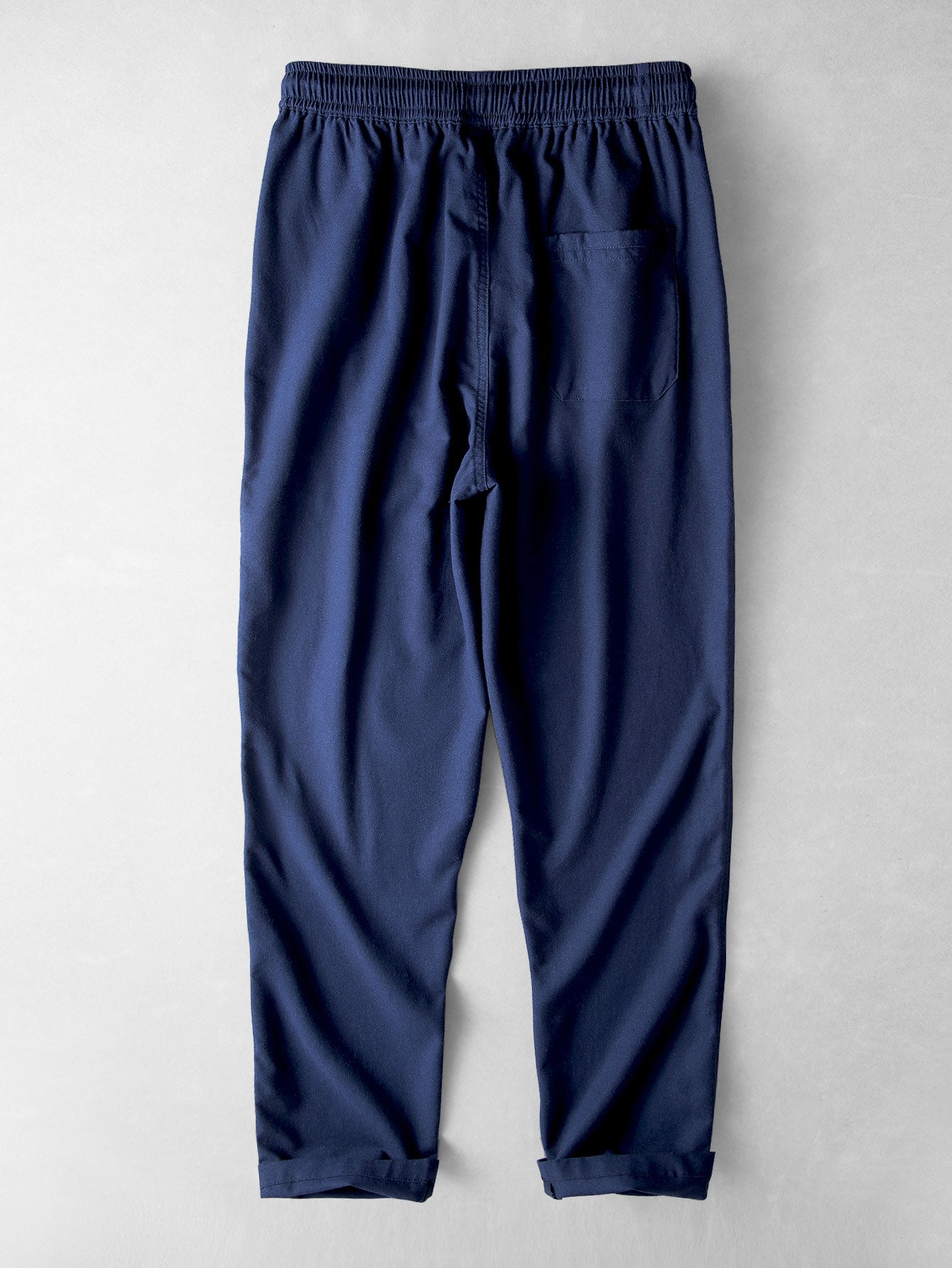 Straight Leg Linen Pants