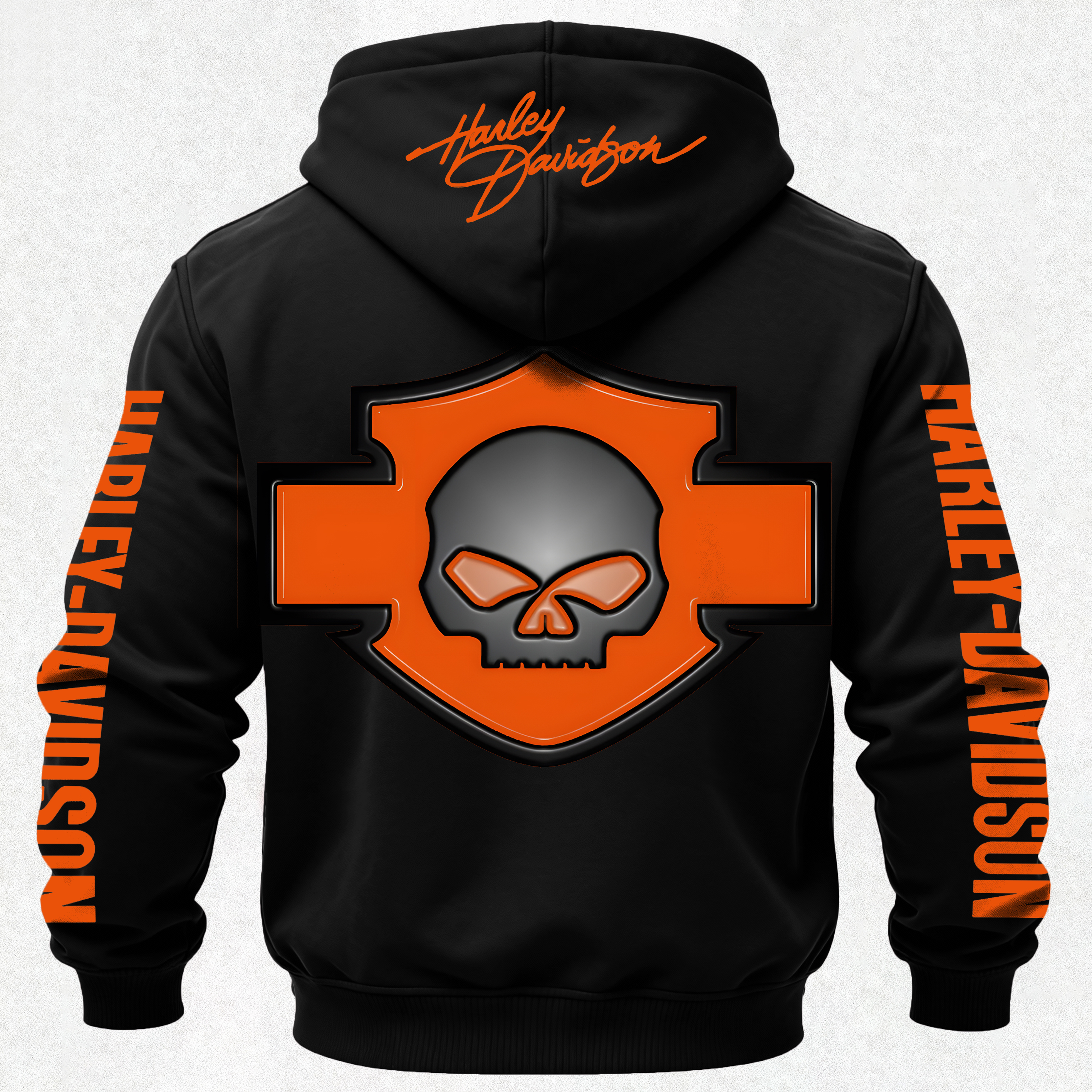  Motorcycles Printed Fleece-lined Unisex Hoodie