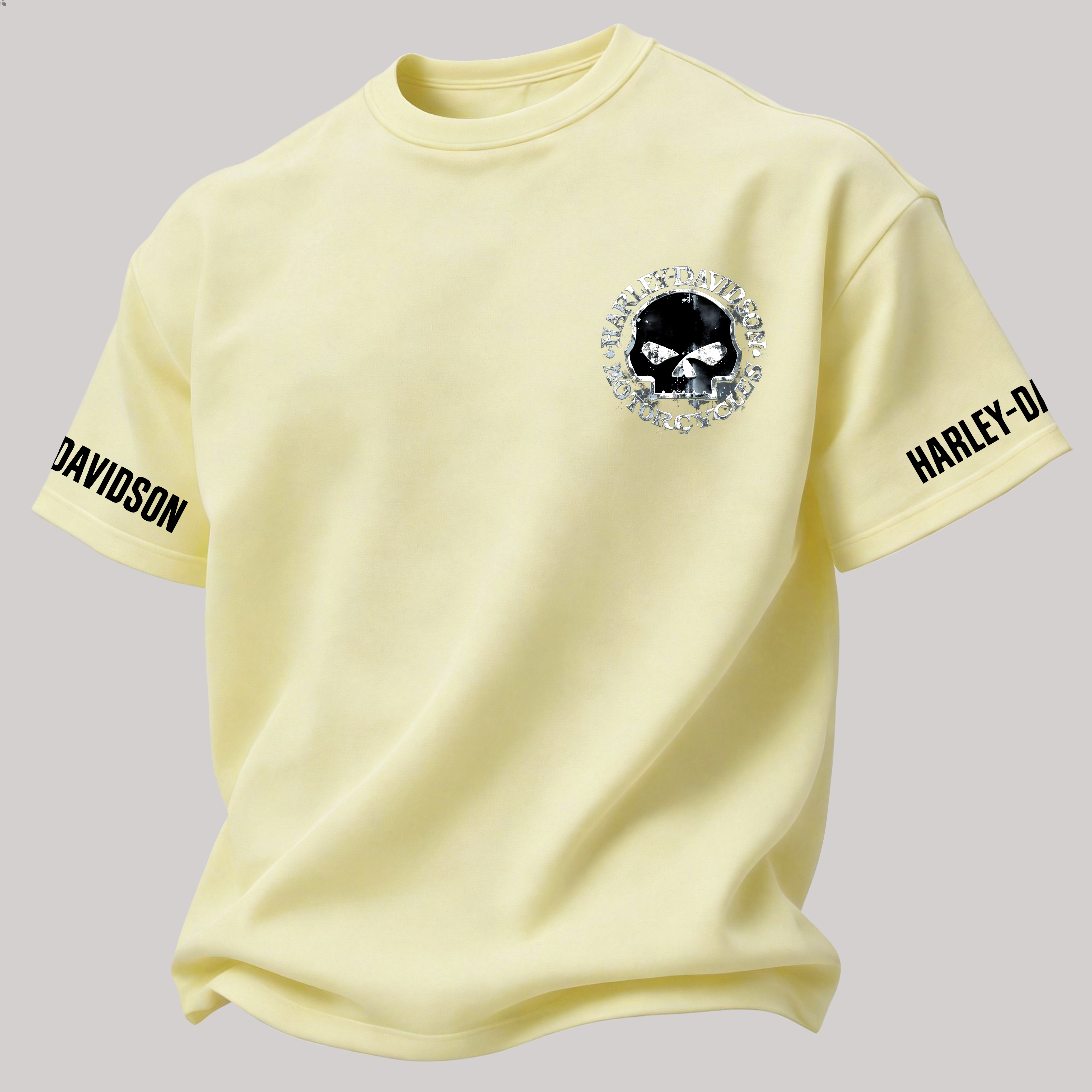  Motorcycles Printed Oversized Unisex T-shirt