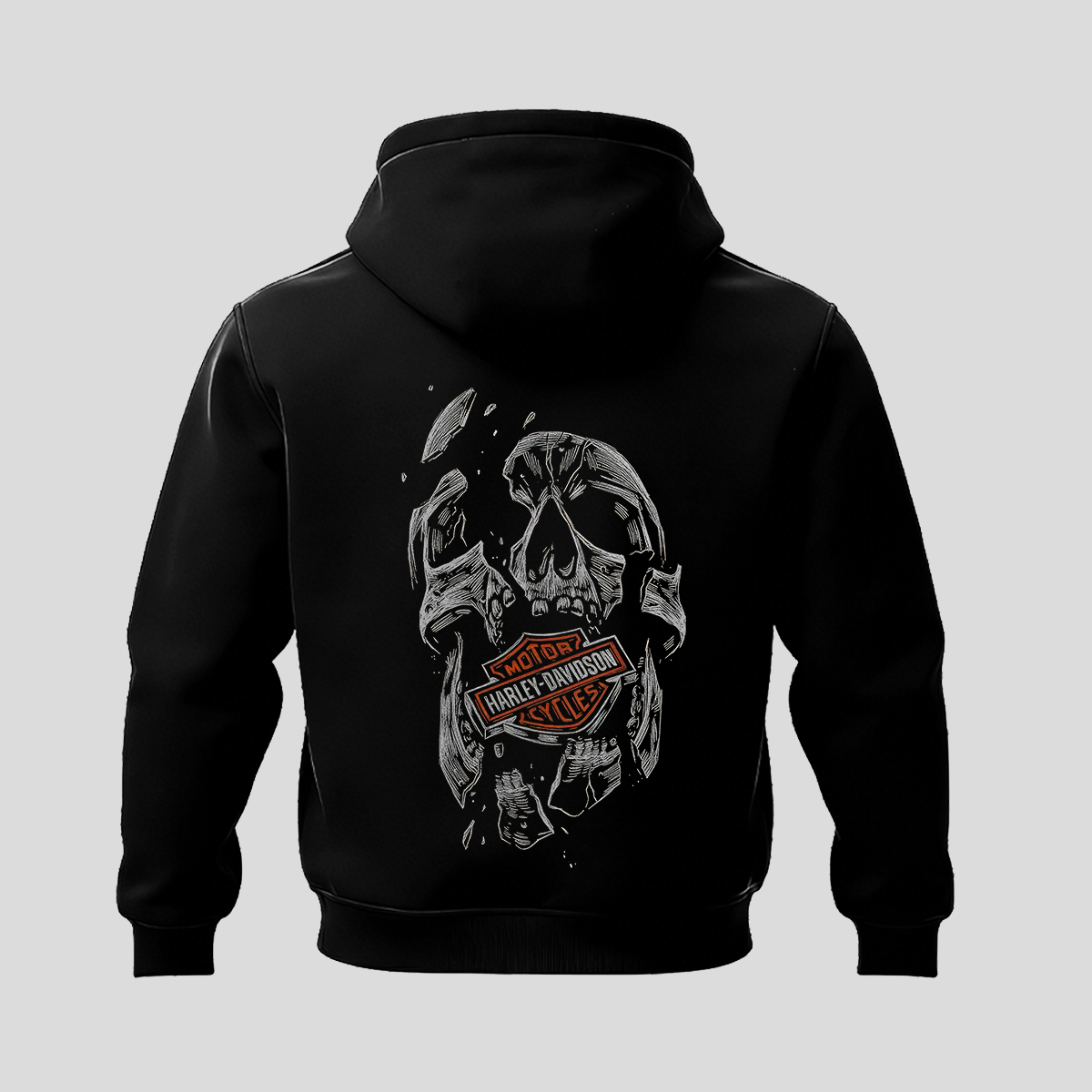  Motorcycles Printed Fleece-lined Unisex Hoodie
