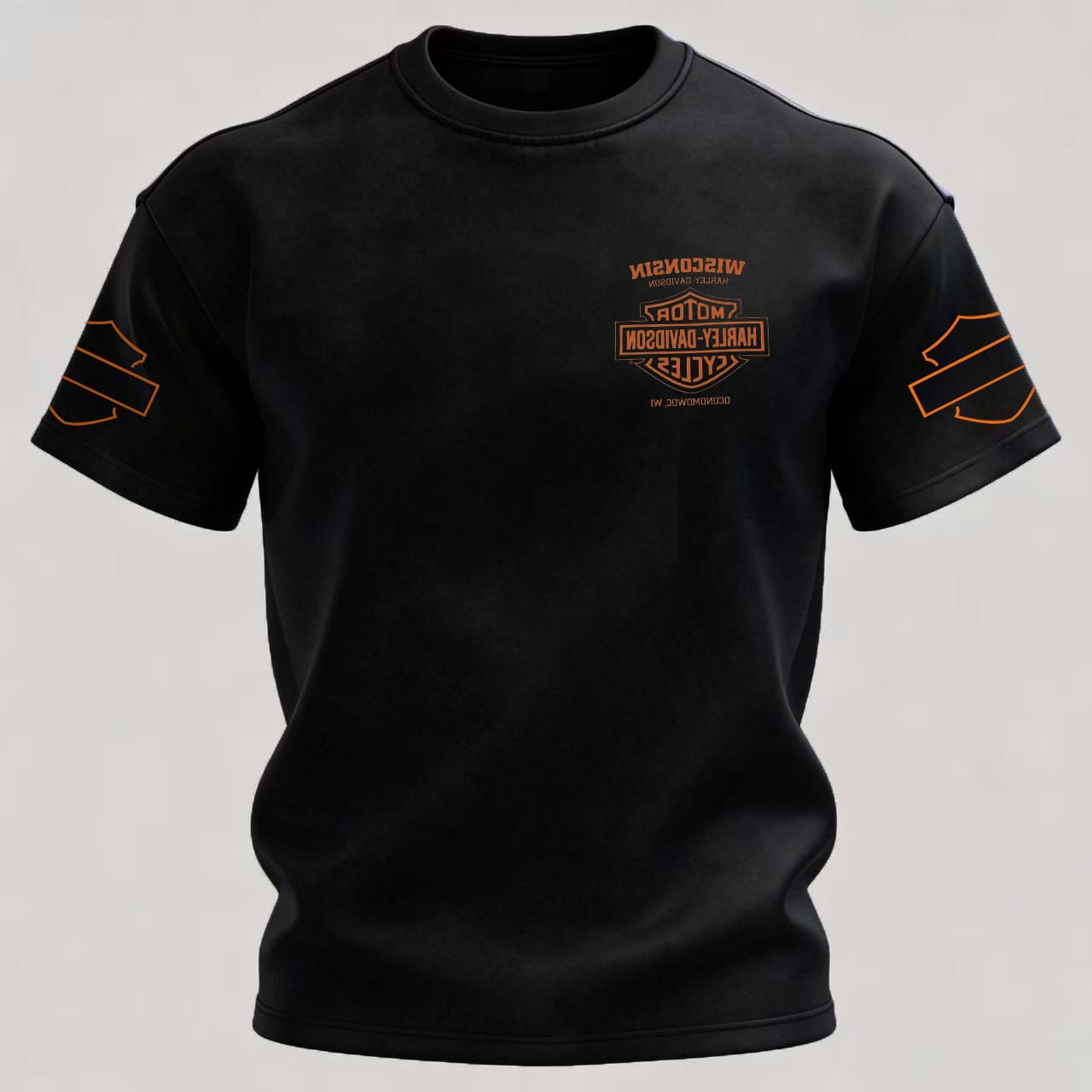  Motorcycles Printed Oversized Unisex T-shirt