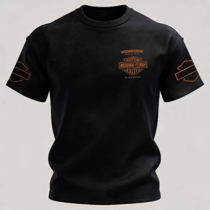  Motorcycles Printed Oversized Unisex T-shirt