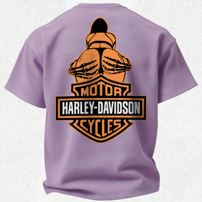  Motorcycles Printed Oversized Unisex T-shirt