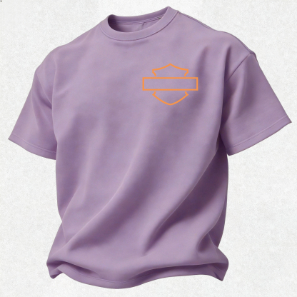  Motorcycles Printed Oversized Unisex T-shirt