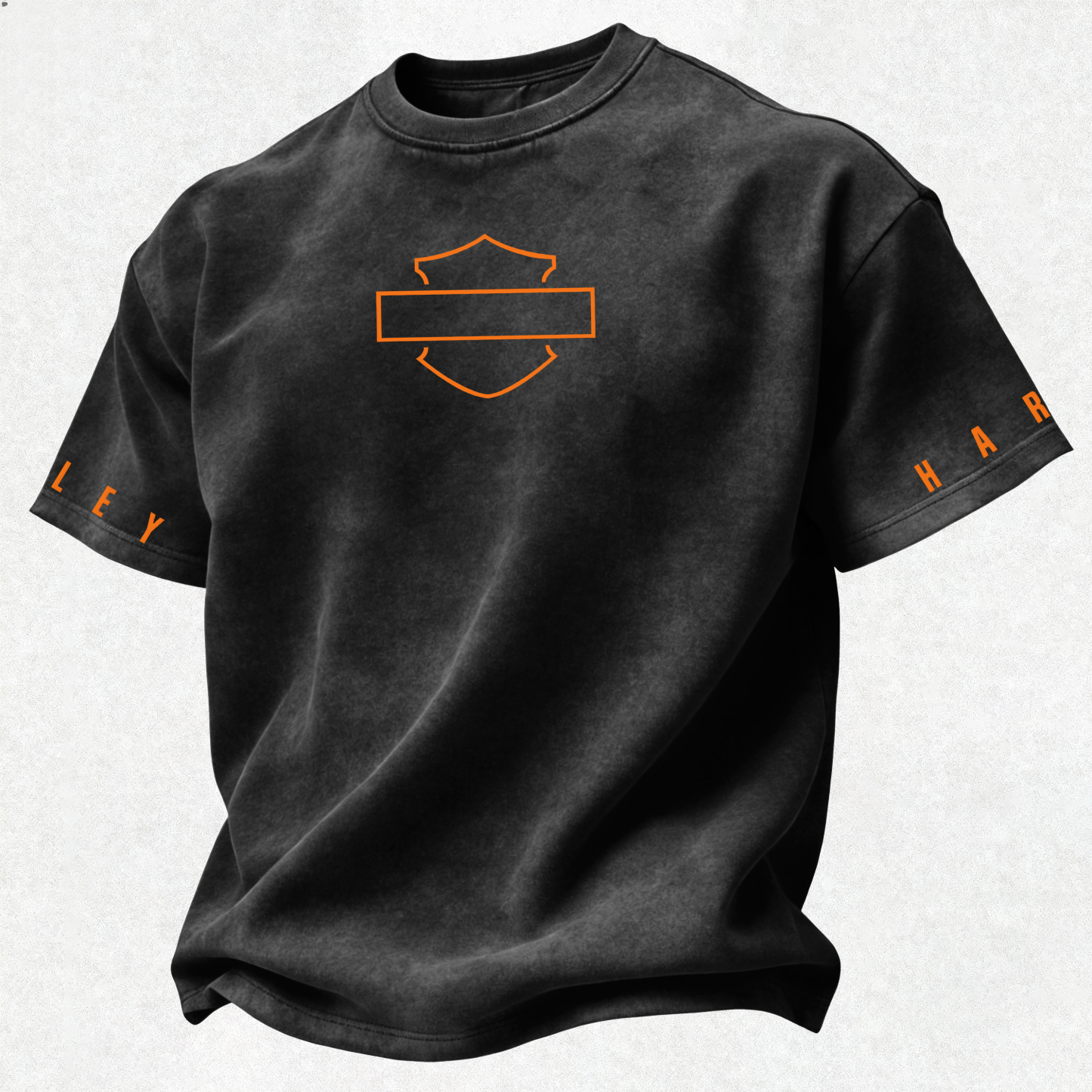  Motorcycles Printed Unisex Washed T-Shirt