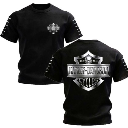  Motorcycles Printed Unisex Oversized T-shirt