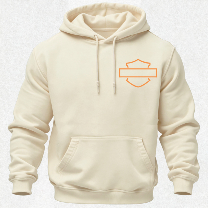  Motorcycles Printed Fleece-lined Unisex Hoodie