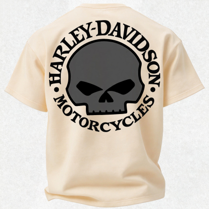  Motorcycles Printed Oversized Unisex T-shirt