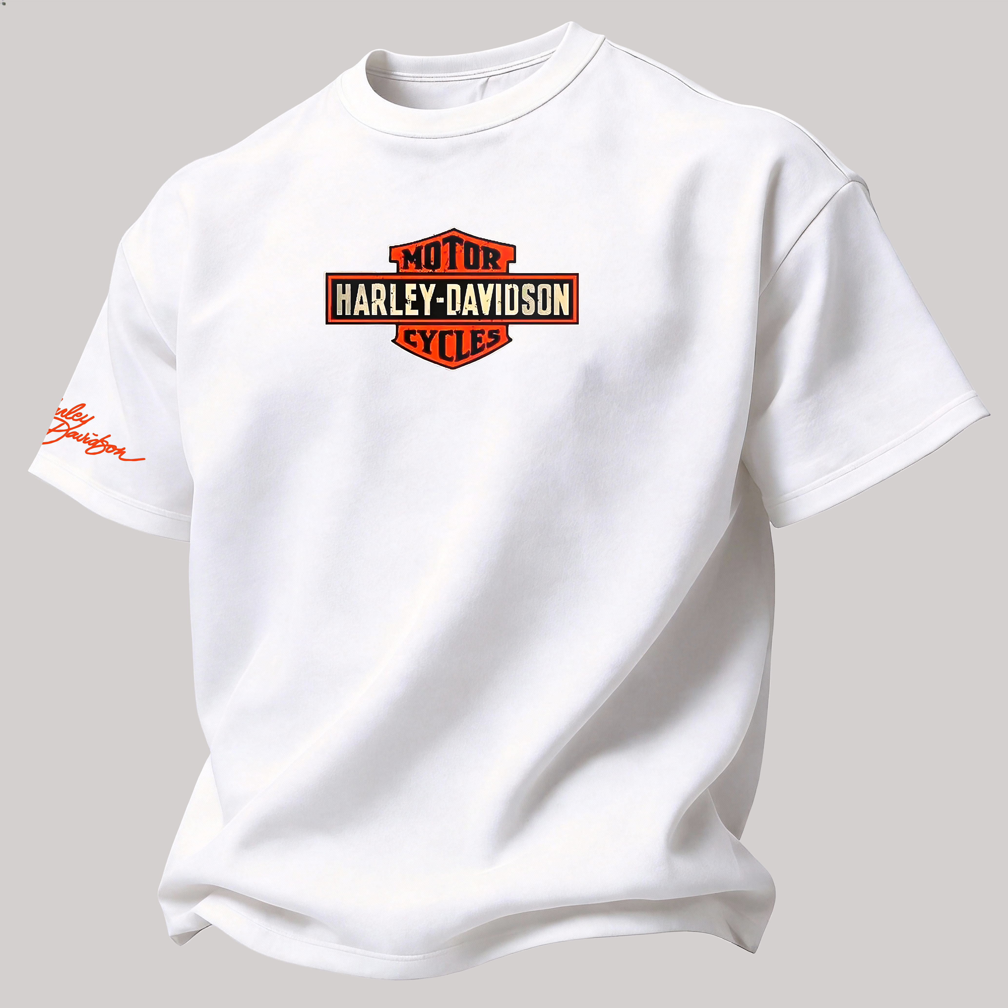  Motorcycles Printed Oversized Unisex T-shirt