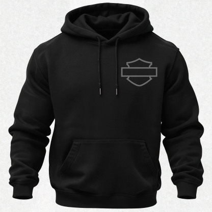  Motorcycles Printed Fleece-lined Unisex Hoodie