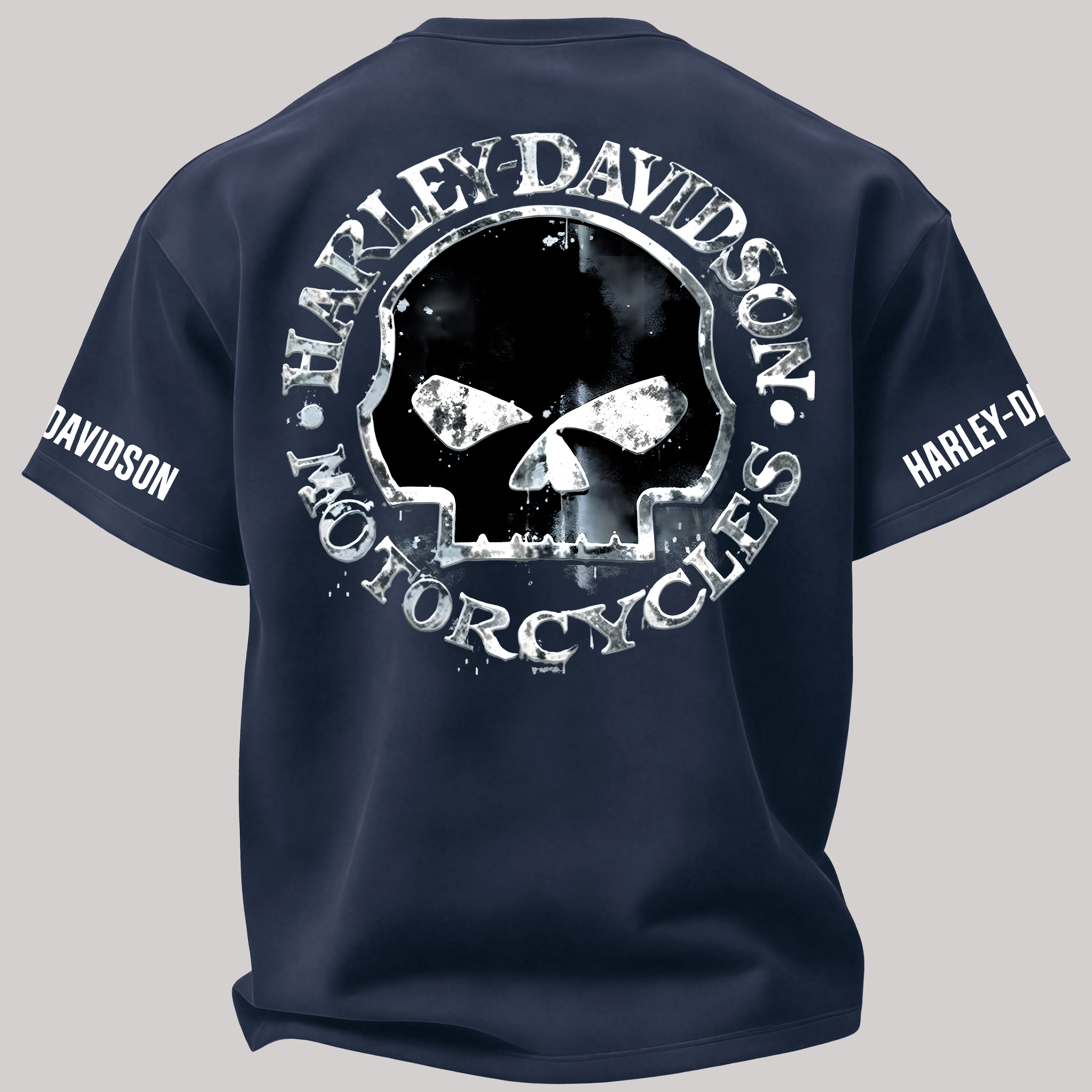  Motorcycles Printed Oversized Unisex T-shirt