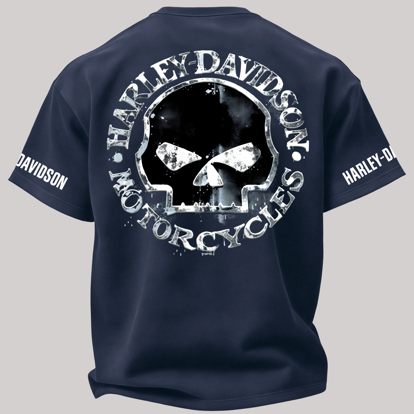  Motorcycles Printed Oversized Unisex T-shirt