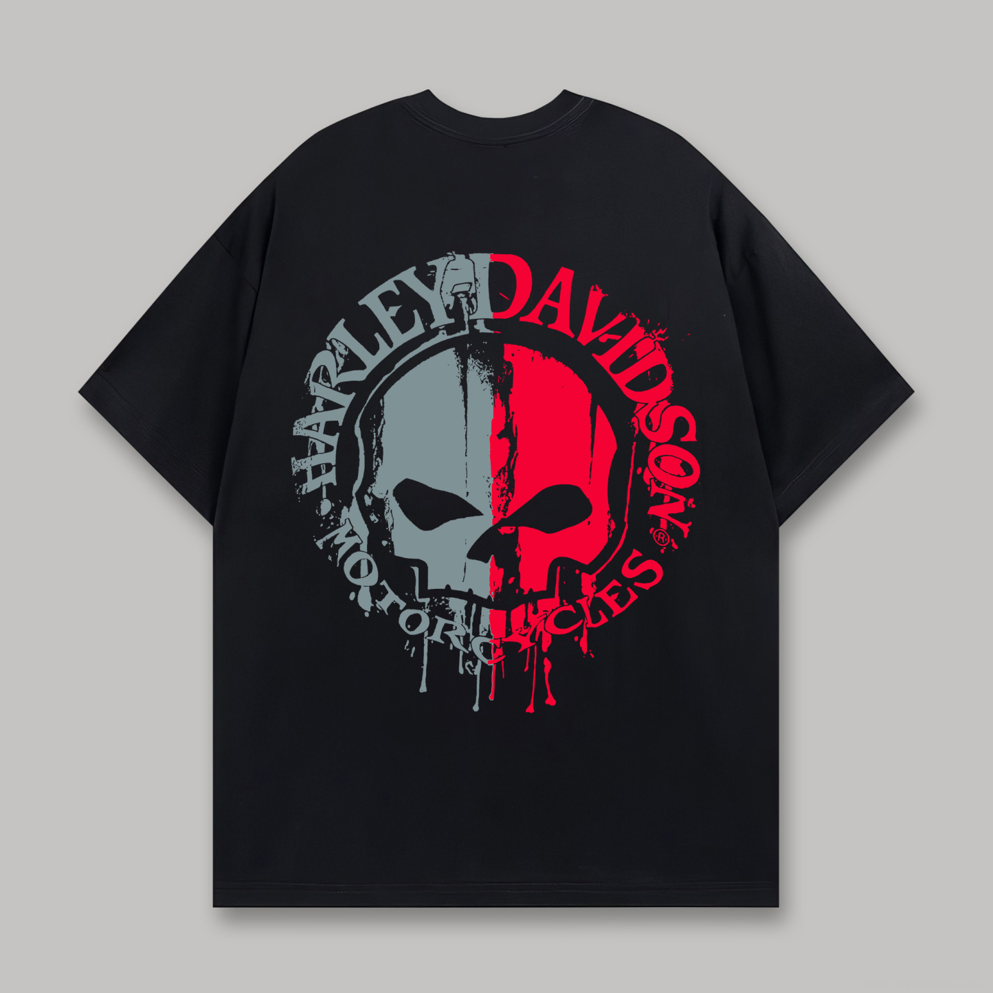 Harley-Davidson Motorcycles Printed Oversized Unisex T-shirt