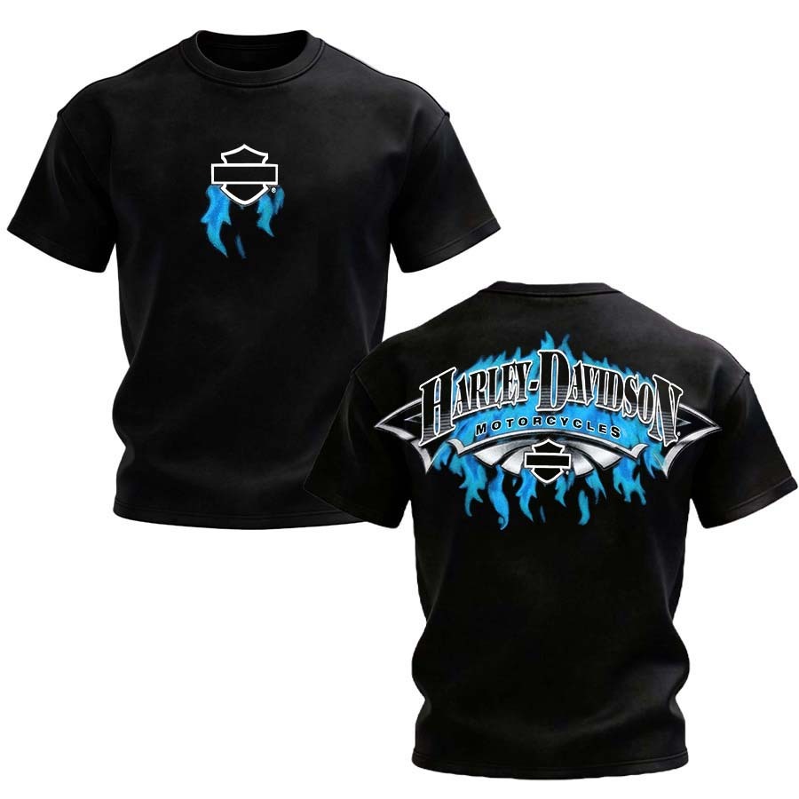 Harley-Davidson Motorcycles Printed Unisex Oversized T-shirt