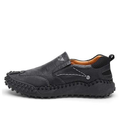 MEN'S RETRO SLIP-ON LEATHER SHOES
