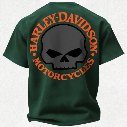  Motorcycles Printed Oversized Unisex T-shirt