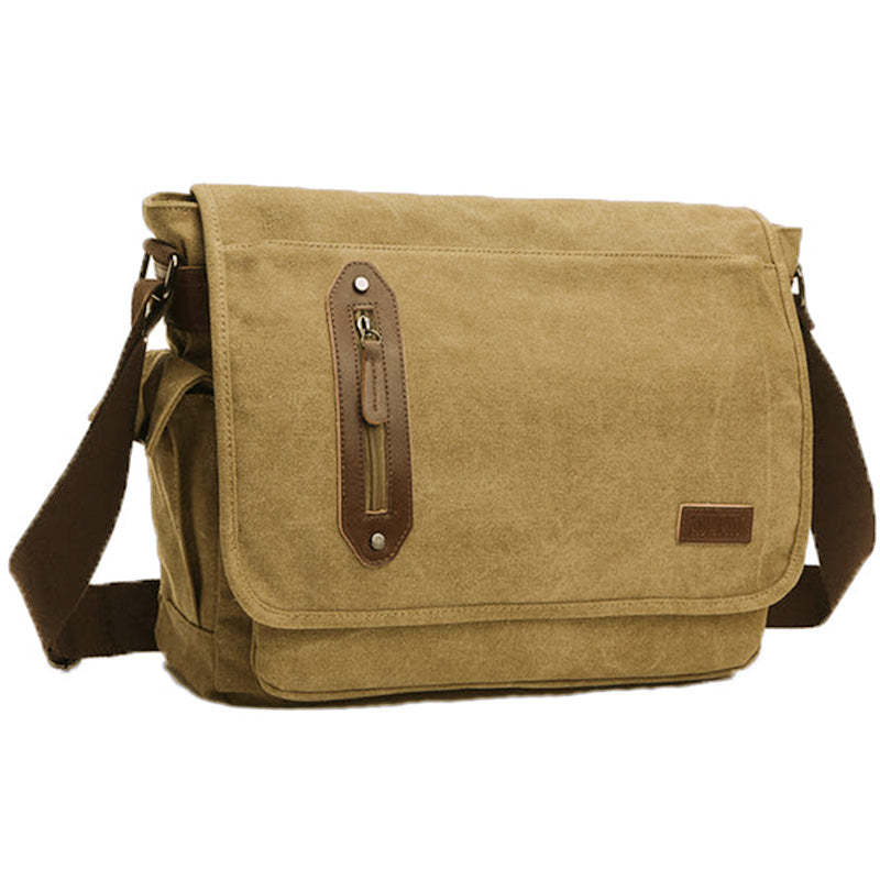 CASUAL CANVAS CROSSBODY BAG