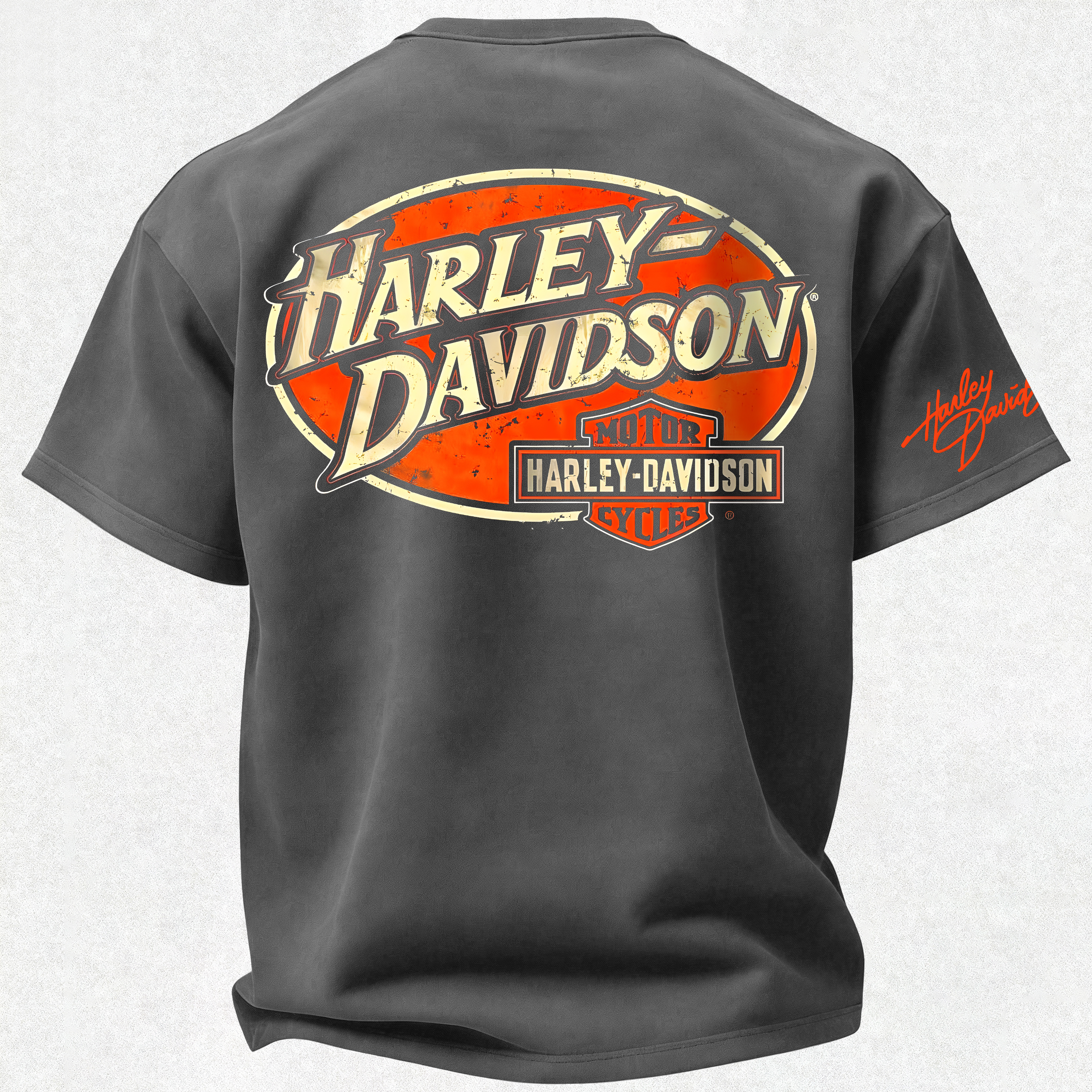  Motorcycles Printed Oversized Unisex T-shirt