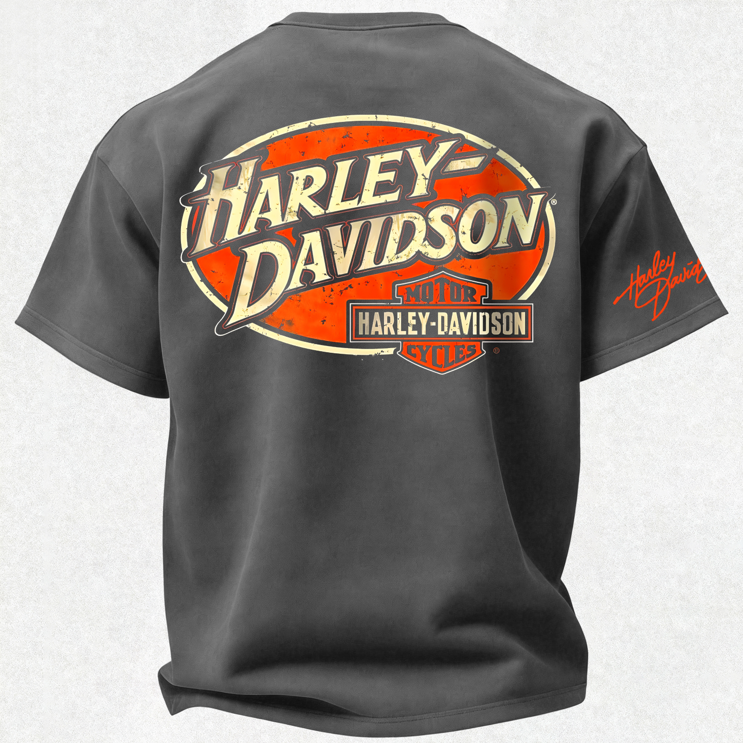  Motorcycles Printed Oversized Unisex T-shirt