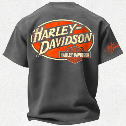  Motorcycles Printed Oversized Unisex T-shirt