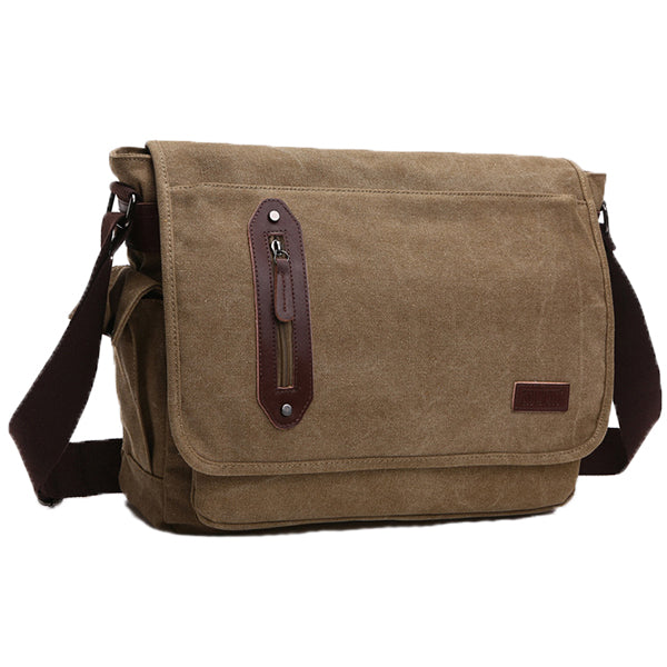 CASUAL CANVAS CROSSBODY BAG