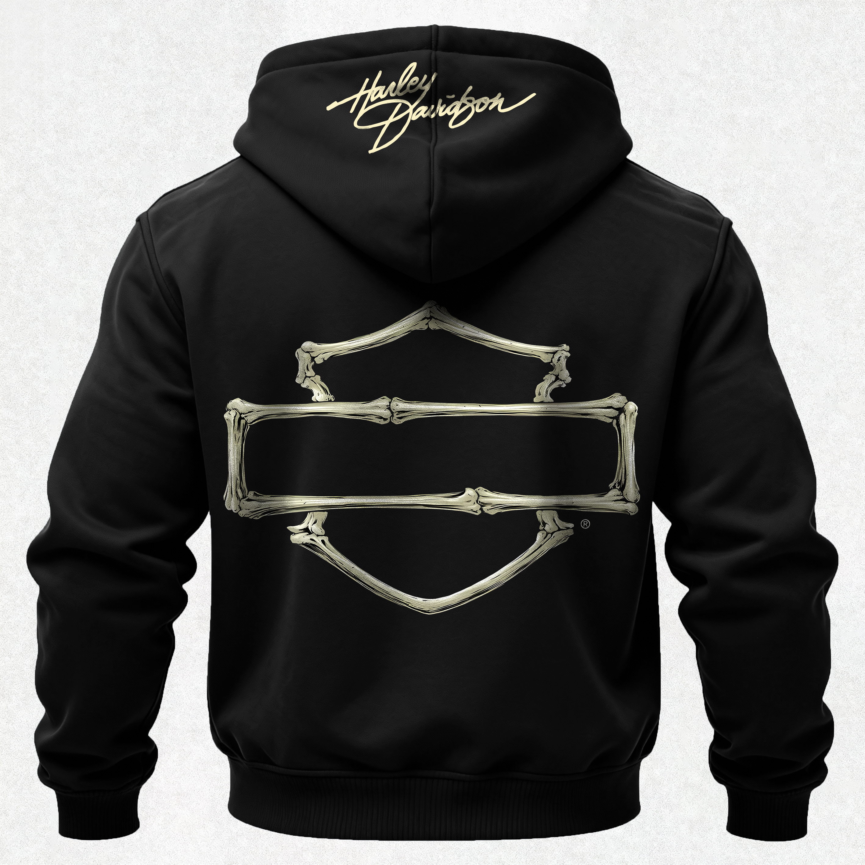  Motorcycles Printed Fleece-lined Unisex Hoodie