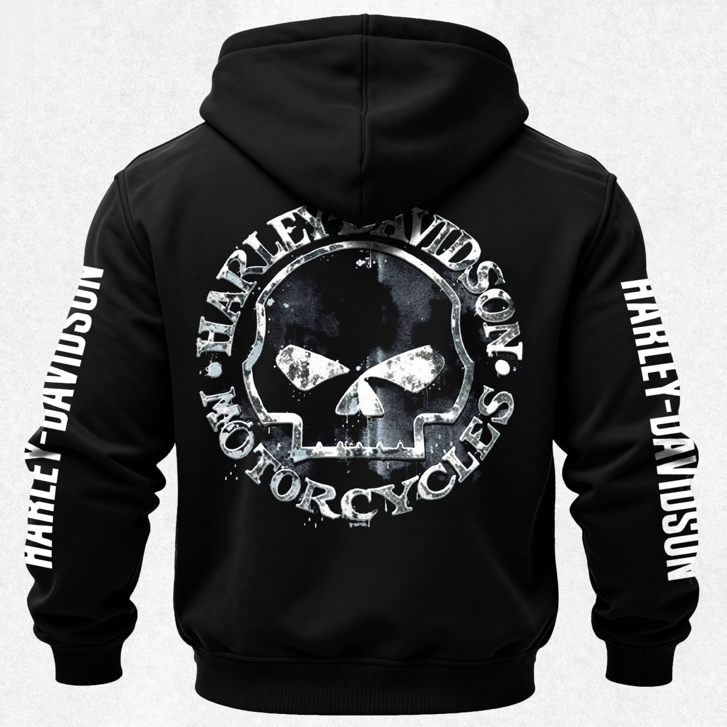  Motorcycles Printed Fleece-lined Unisex Hoodie
