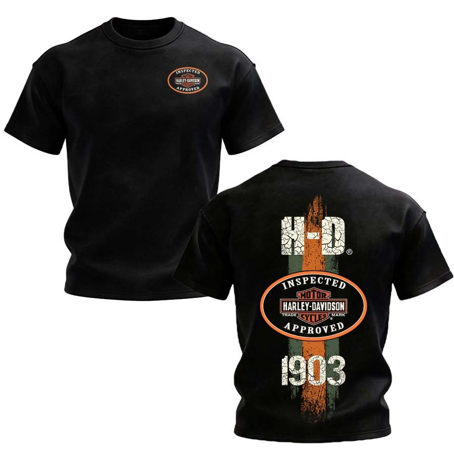Harley-Davidson Motorcycles Printed Unisex Oversized T-shirt