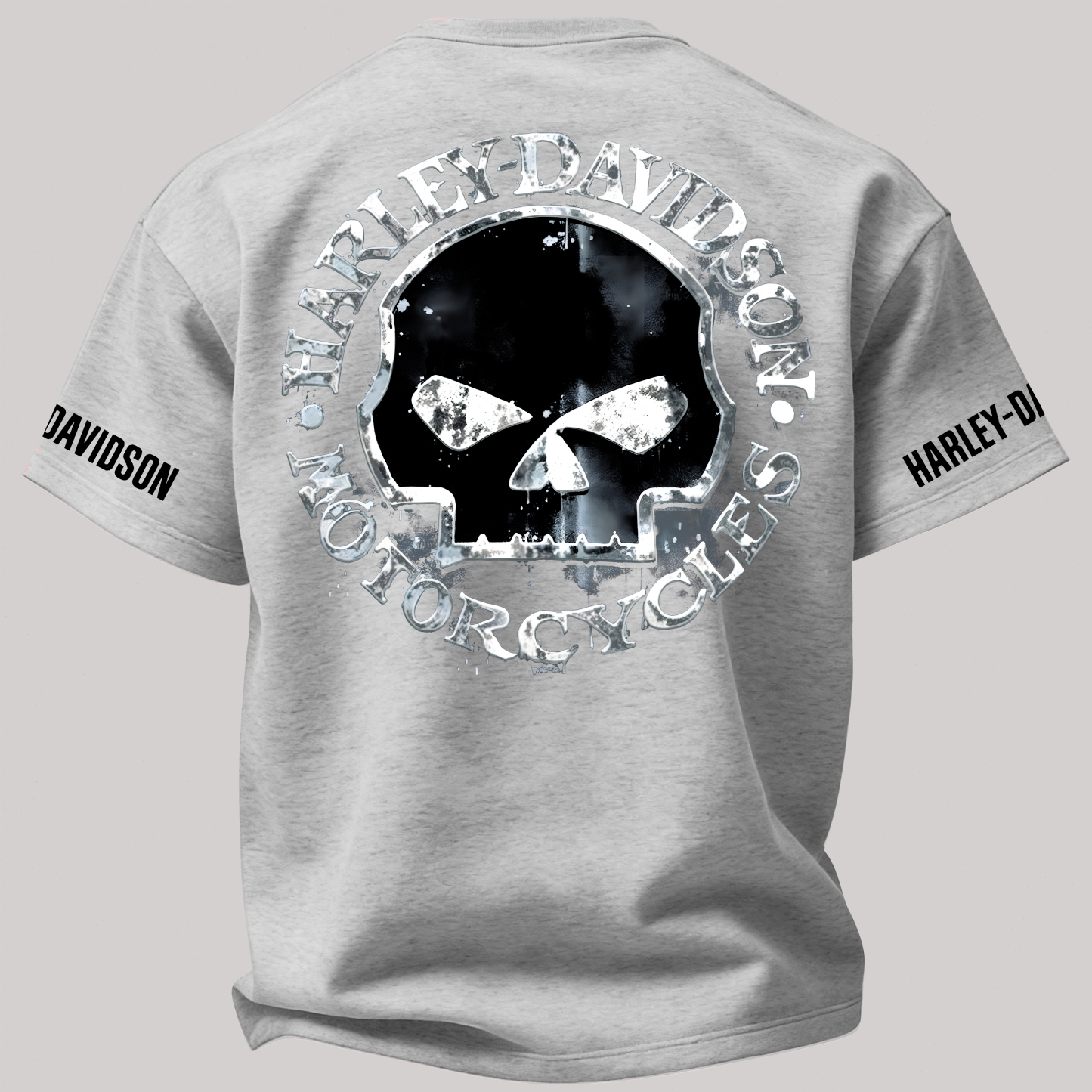  Motorcycles Printed Oversized Unisex T-shirt