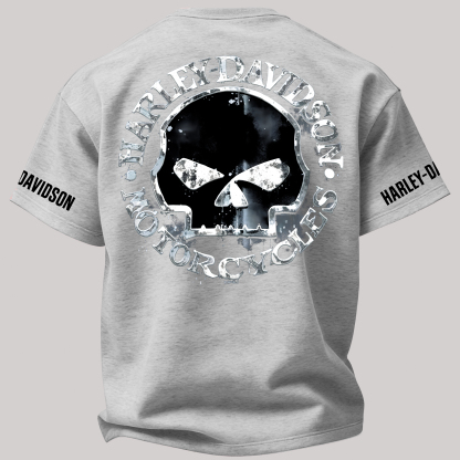  Motorcycles Printed Oversized Unisex T-shirt