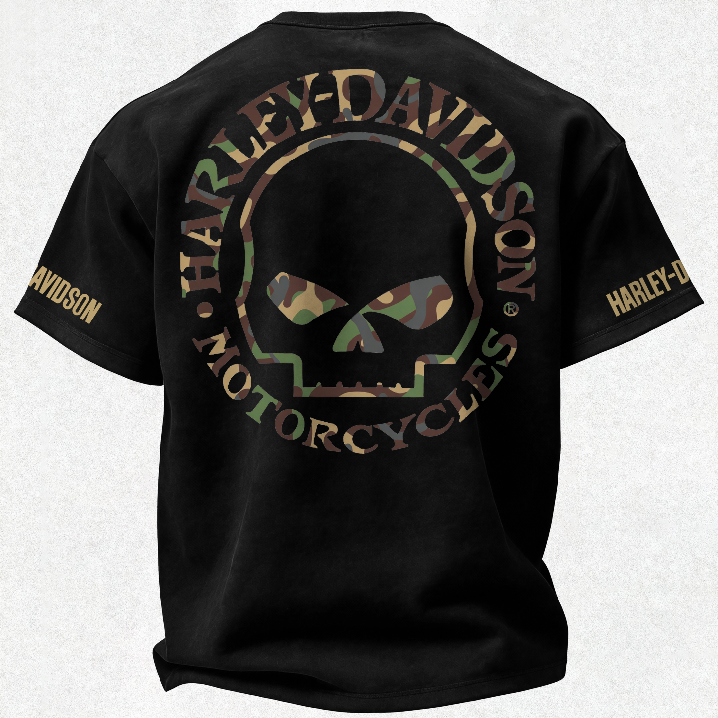  Motorcycles Printed Oversized Unisex T-shirt